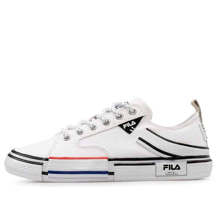 Fila Block Reform Canvas Sneakers White/Black T12M034401FWT