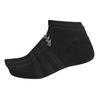 adidas Unisex Cush Low 1 PP Socks 3 Packs Black DZ9389