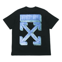 Off-White Fw20 Maker Arrows Print Short Sleeve Round Neck OMAA038E20JER0021045