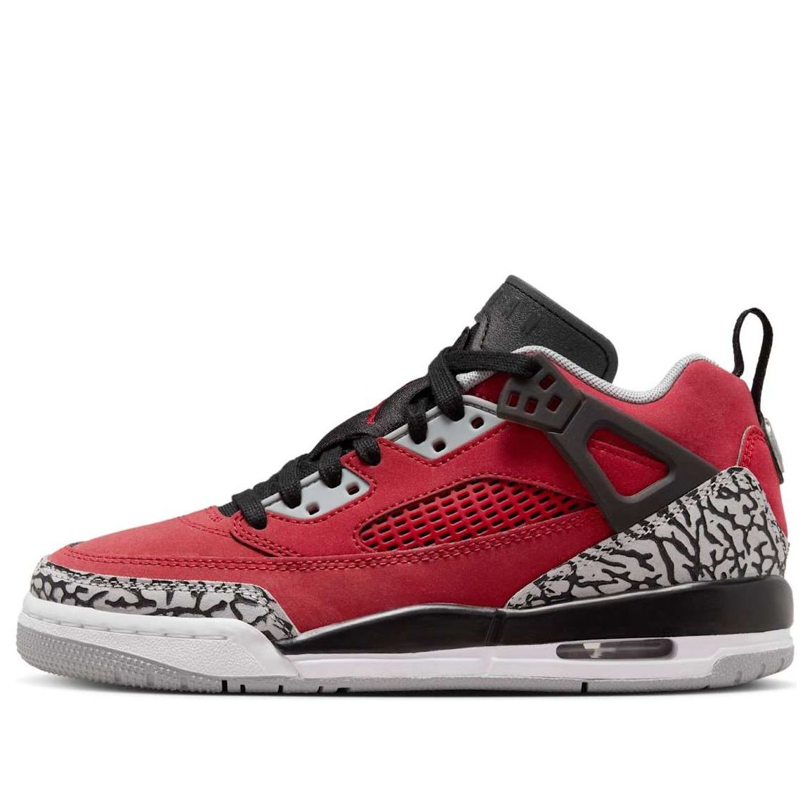 (GS) Air Jordan Spizike Low 'Gym Red Wolf Grey' FQ3950-600