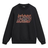 Li-Ning x Phil Hackett Graphic Loose Fit Sweatshirt 'Black' AWDT949-1