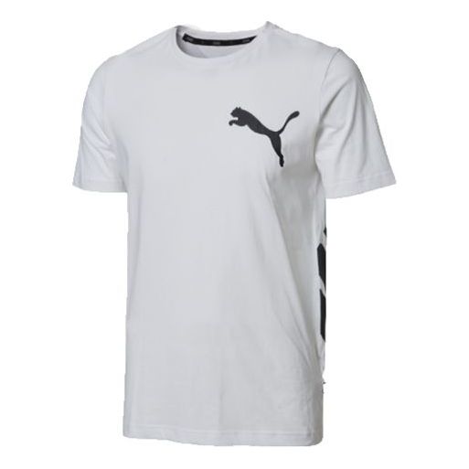 PUMA Short Sleeve Big Logo White 855072-02