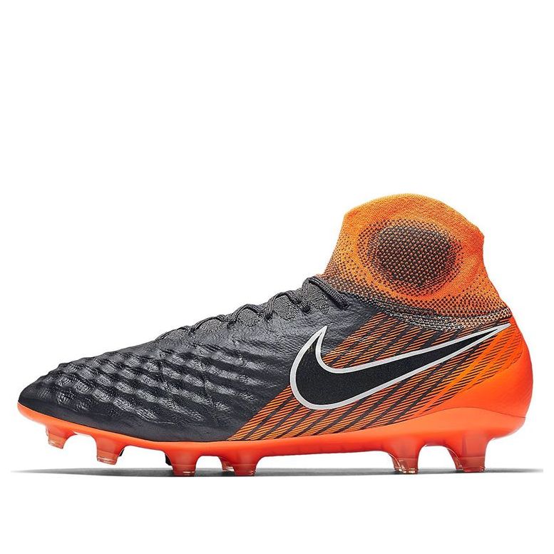 Nike Magista Obra 2 Elite DF FG 'Grey Total Orange' AH7301-080