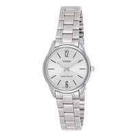 CASIO Quartz Waterproof White Analog LTP-V005D-7B