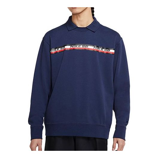 Nike Casual Cozy Round Neck Navy Blue Dark blue CI7103-410