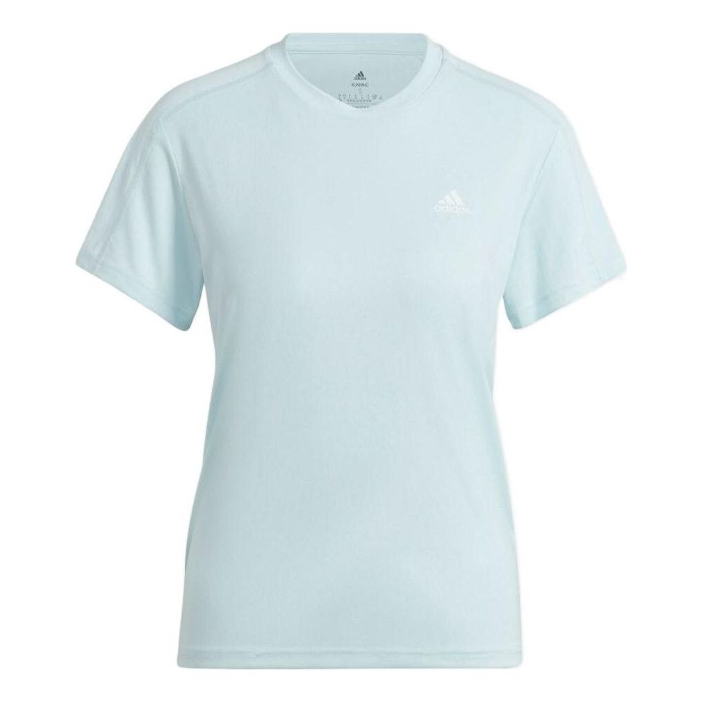 (WMNS) adidas Run It Running T-Shirt 'Blue' HL1456
