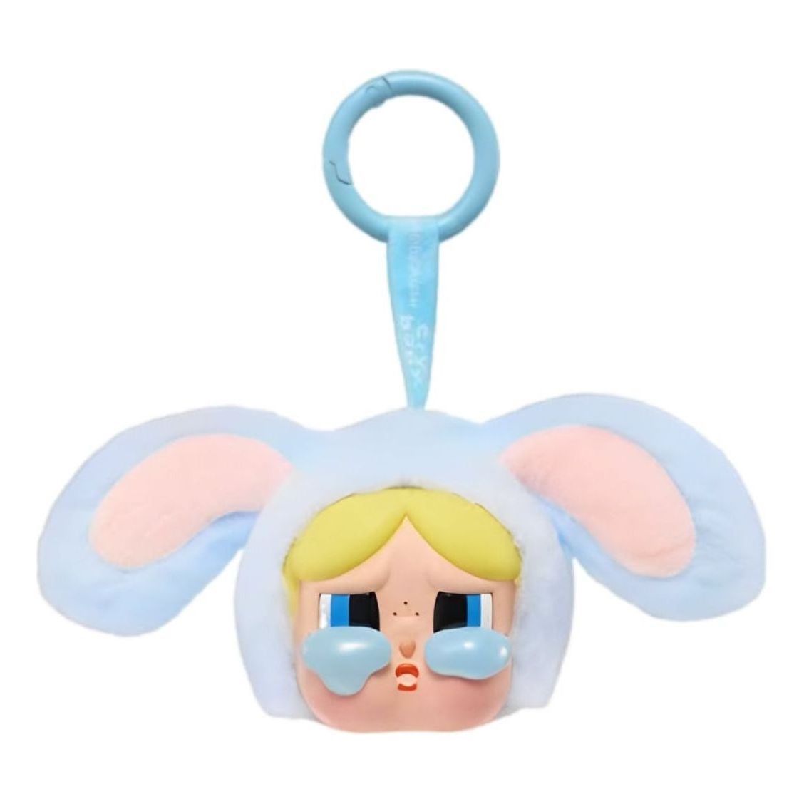 Pop Mart x Powerpuff Girls CryBaby Bunny Bubbles Pendant PPMT-2404-0096-BBS