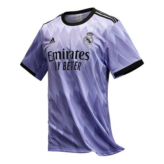 adidas Real Madrid 22/23 Away Jersey 'Light Purple' H18489
