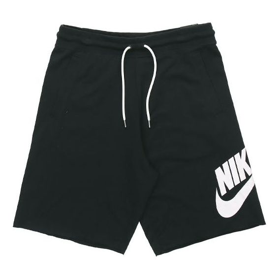 Nike Casual Comfy Breathable Knit Sports Shorts Black AT5268-010