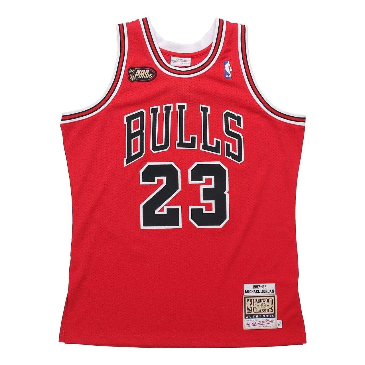 Mitchell & Ness NBA Michael Jordan Chicago Bulls 1997/98 Finals Road Jersey #23 AJY4CP19016-CBUSCAR97MJO