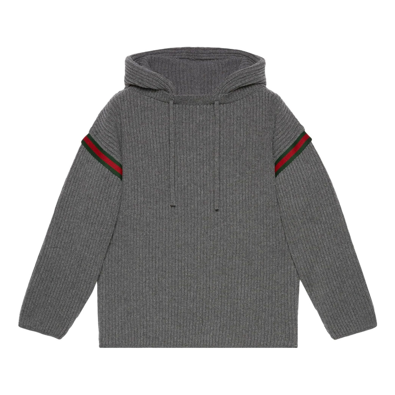 Gucci Wool Cashmere Sweater With Hood 'Grey' 758112-XKDH3-1160