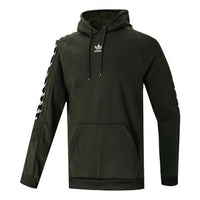 adidas originals Oe Tape Hz Casual Sports Pullover Green FQ3389