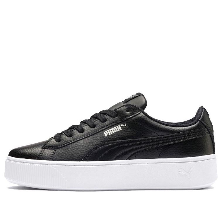 (WMNS) PUMA Vikky Stacked Black 369143-01