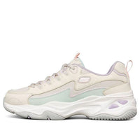 (WMNS) Skechers D Lites 4.0 Panda Flatform Low Chunky Shoes White 149491-NTMT