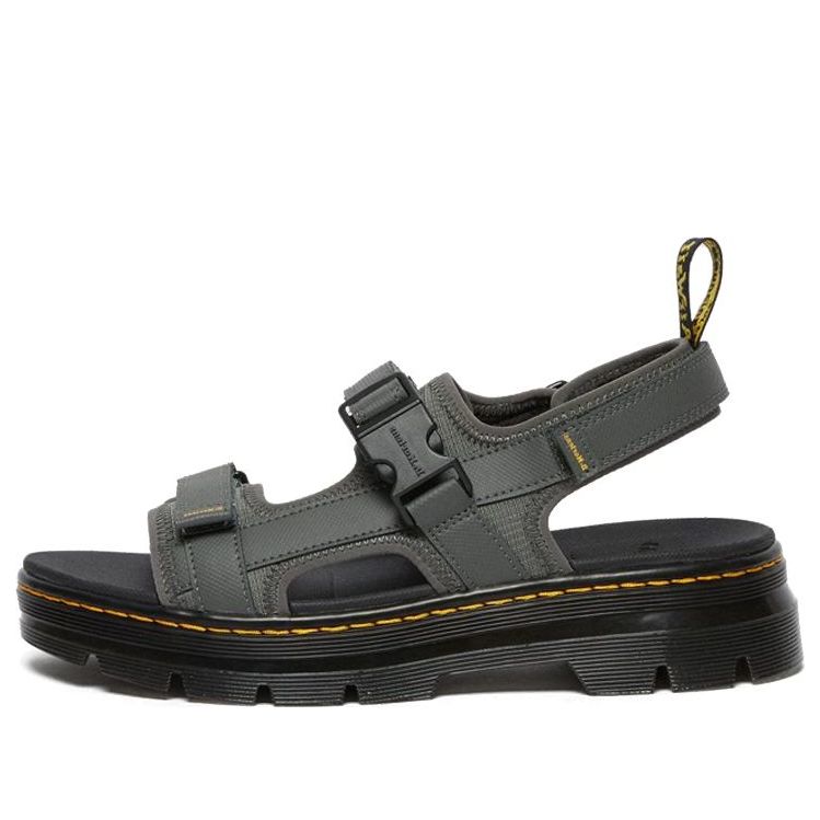 Dr.Martens Forster Webbing Sandals 'Gunmetal' 26621029