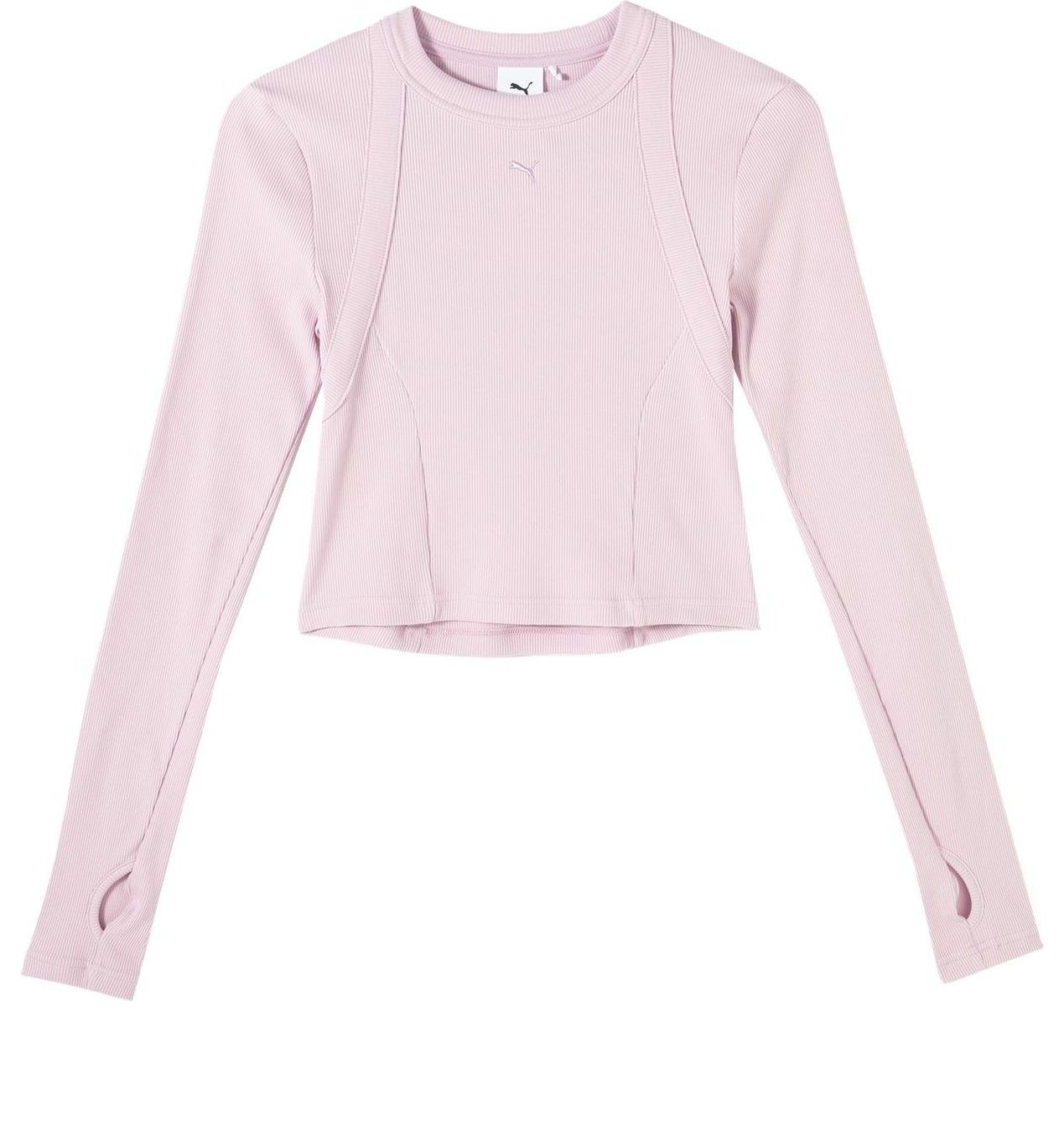 (WMNS) PUMA Plain Long Sleeves T-Shirt 'Pink' 627754-60