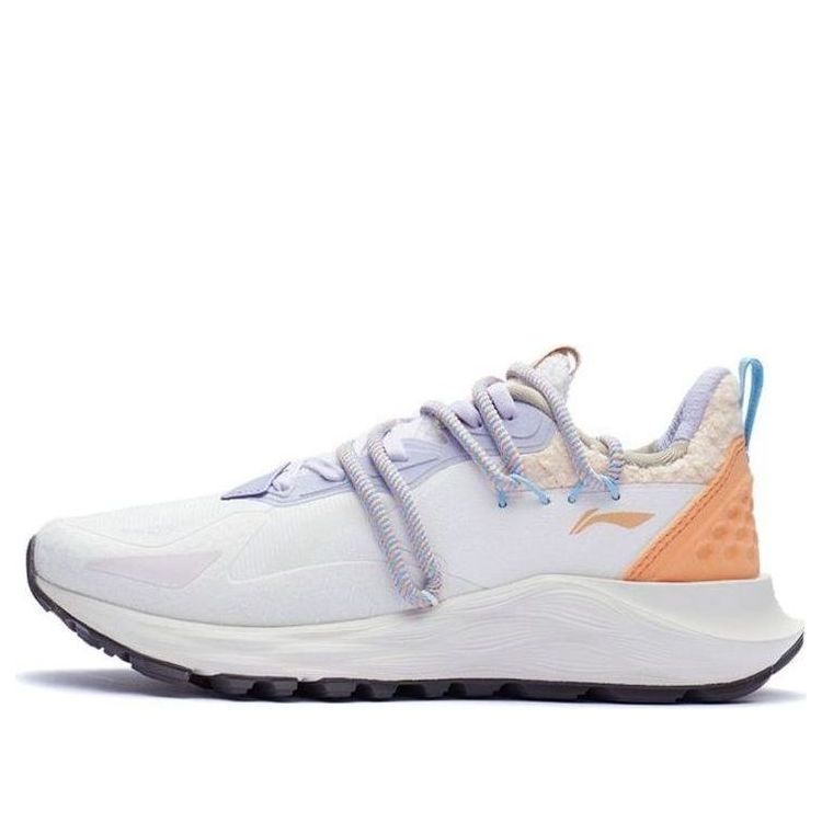 (WMNS) Li-Ning Plus 'Smoke White' AGLR232-1