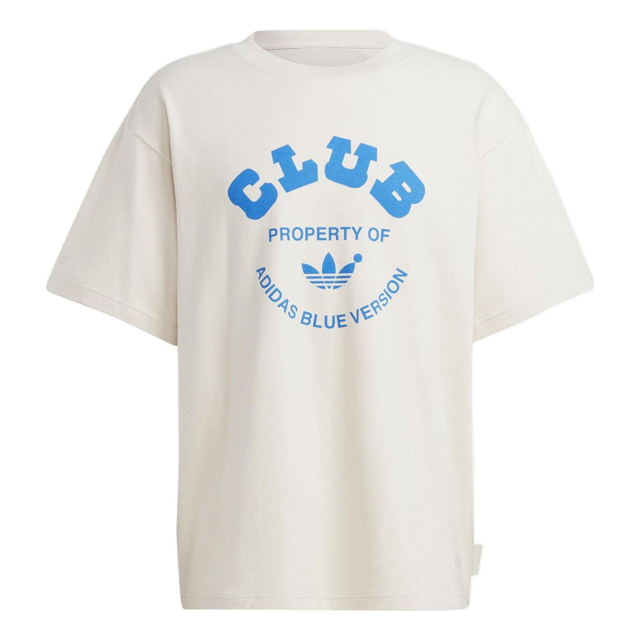 adidas Originals Blue Version Club Tee 'Beige' IA2489