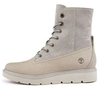 (WMNS) Timberland Auth Teddy Fleece 'Winter White Nubuck' A1S7GW