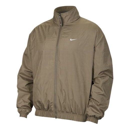 Nike Lab Athleisure Casual Sports Reflective mesh Woven Jacket Gray DA0311-081