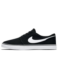 Nike Portmore 2 Solar Canvas SB 'Black White' 880268-010