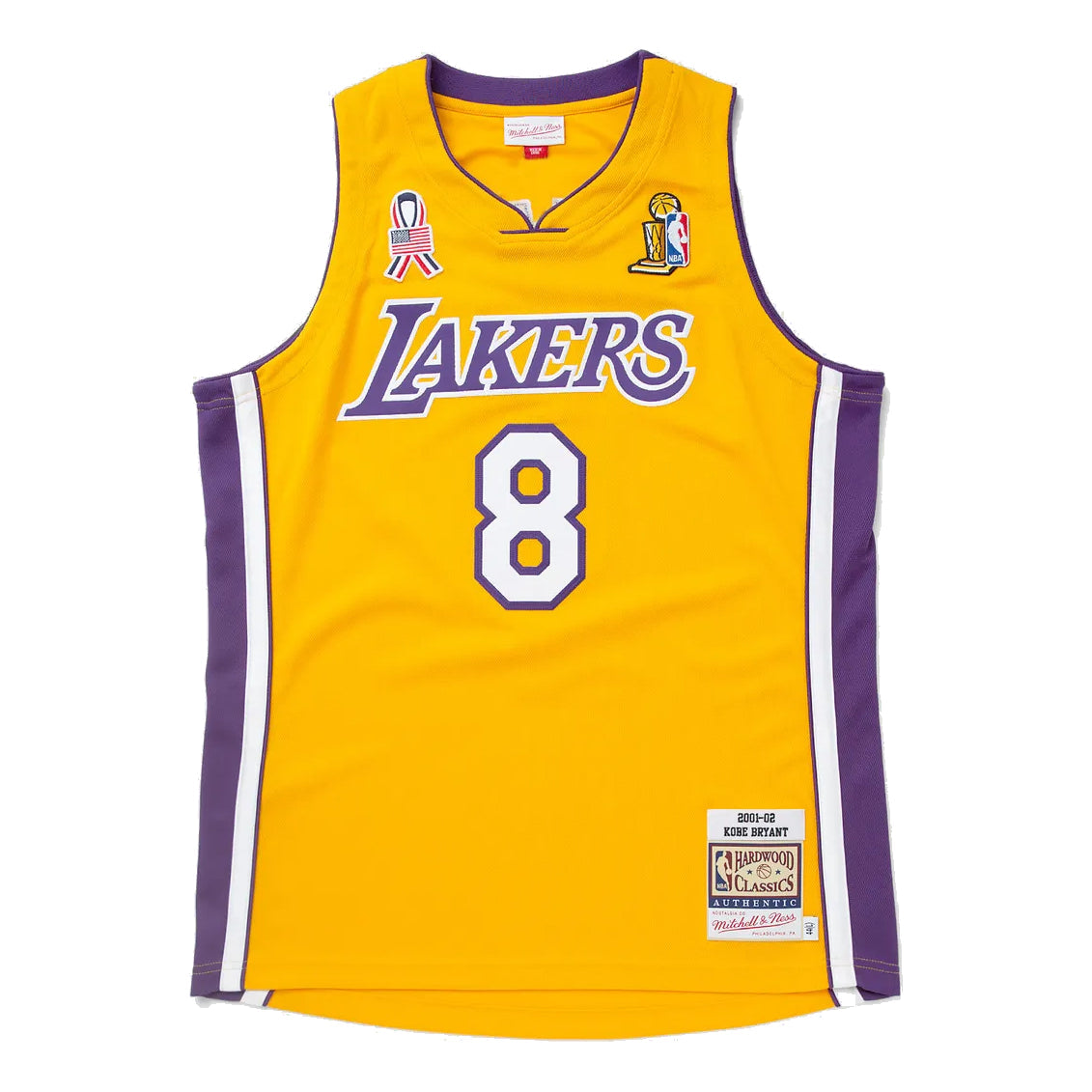 Mitchell & Ness x NBA Los Angeles Lakers 2001-02 Hardwood Classics Jerseys 'Kobe Bryant 8' AJY41159-LAL01KBRLTGD