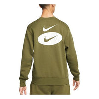 Nike League As Sportswear Sl Bb Crew 'Olive Green' DM5461-326