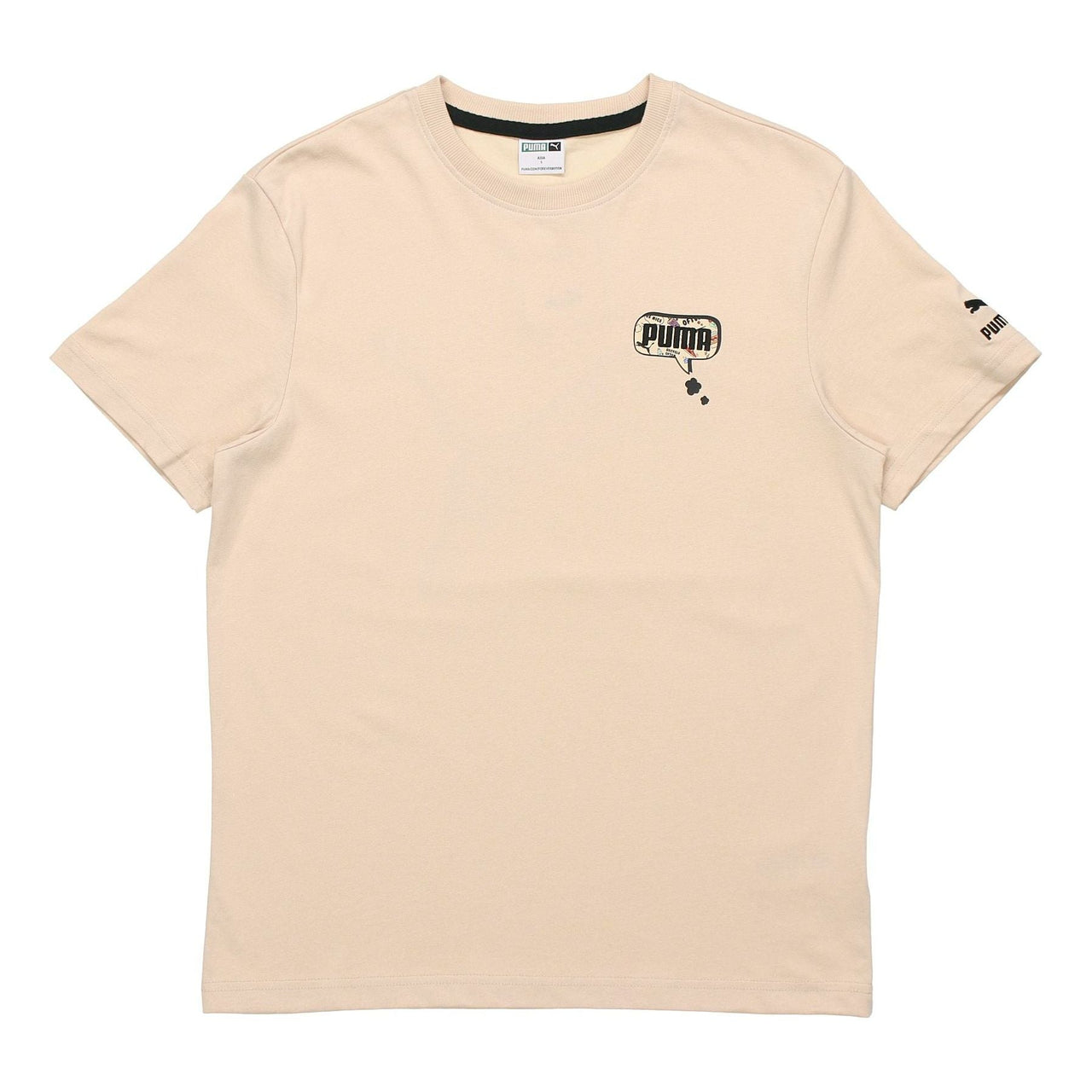 PUMA Awareness AOP T-Shirt 'Beige Black White' 532034-68