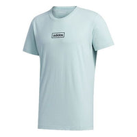 adidas neo M C+ TEE Sports Round Neck Short Sleeve Green FP7463