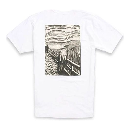 Vans x MoMA Munch T-shirt 'White' VN0A4RP61UB