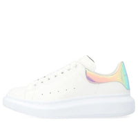 (WMNS) Alexander McQueen Oversized Sneaker 'White Shock Pink' 561726WHVI59375