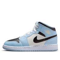 (GS) Air Jordan 1 Mid 'Ice Blue 2022' 555112-401