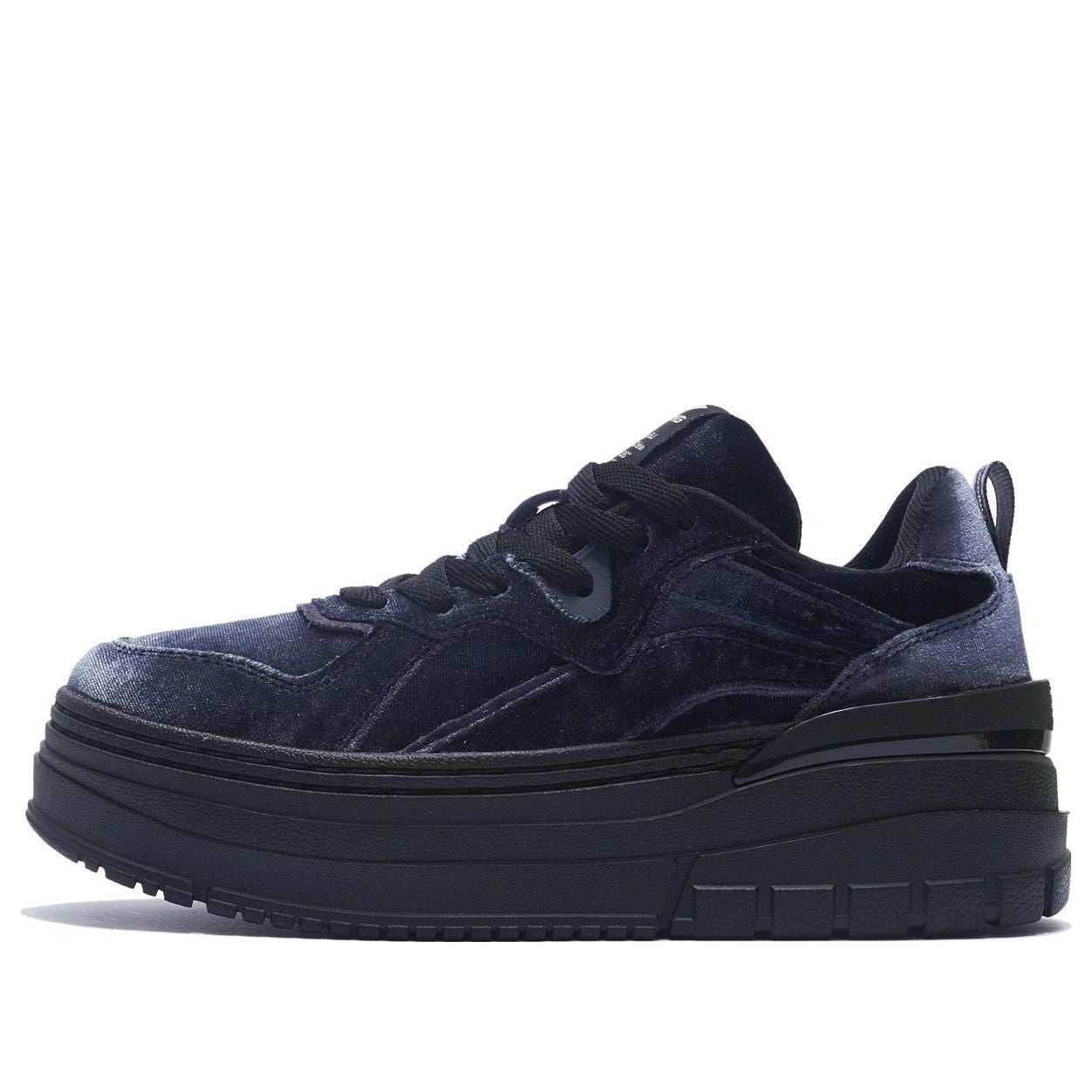 (WMNS) Li-Ning Platform High Top 'Black' AGCS302-3