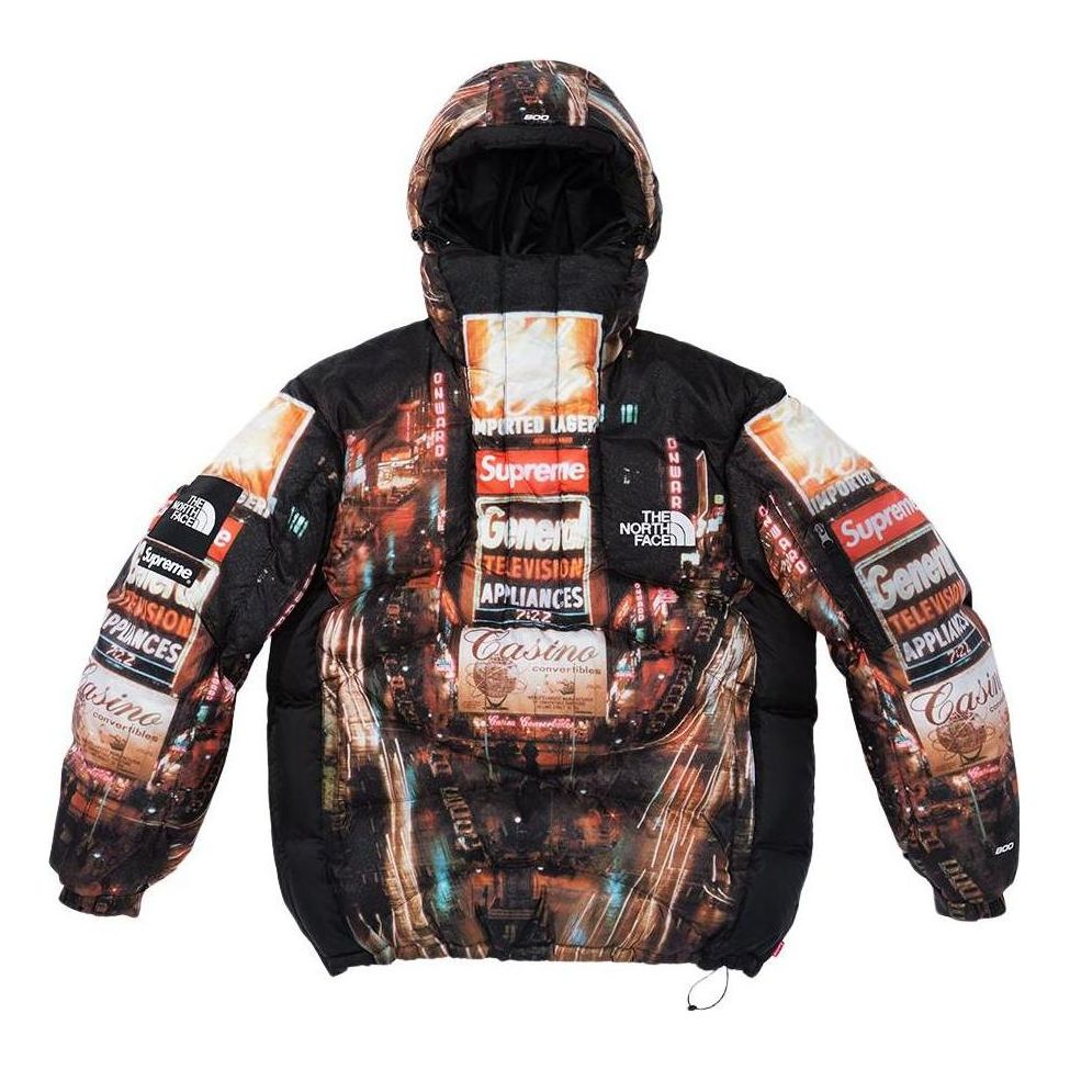 Supreme x The North Face 800-Fill Half Zip Hooded Pullover 'Multi-Color' SUP-FW22-759