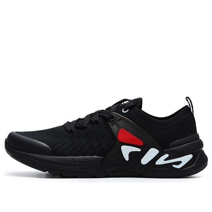 (WMNS) FILA Athletics Mind 5 Shoes 'Black Red White' A12W222107FBK