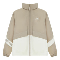 New Balance Lifestyle Jacket 'Beige White' 5AD12103-LBE