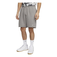 Nike Solo Swoosh French Terry Shorts 'Grey' DX0818-029