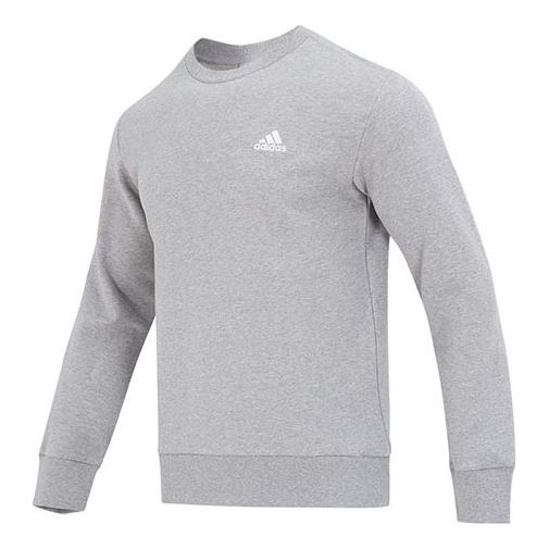 adidas French Terry Sweatshirt 'Grey White' IC9331
