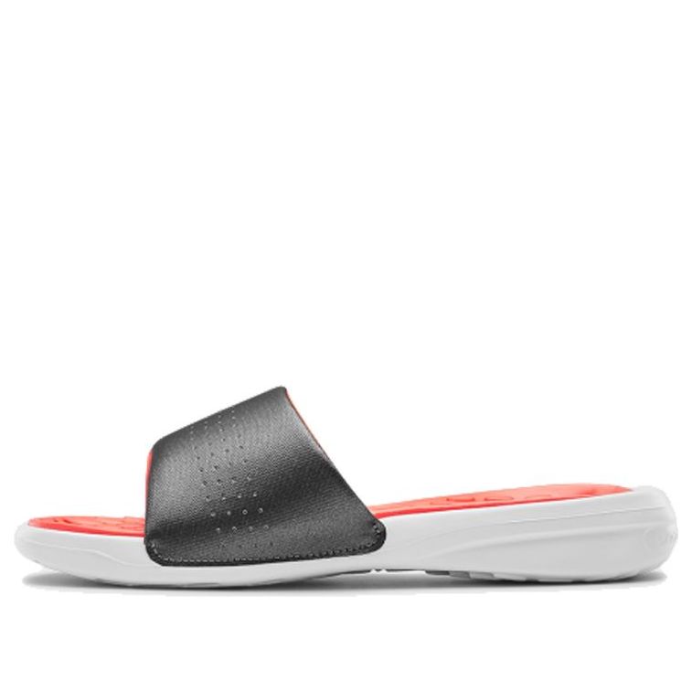 (WMNS) Under Armour Playmaker Fixed Strap Slippers Black/Orange 3000063-104
