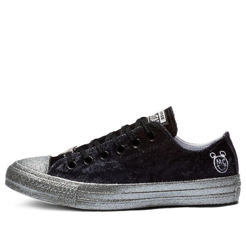 (WMNS) Converse Miley Cyrus x Chuck Taylor All Star Ox 'Black' 563722C