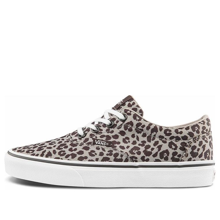 Vans Doheny Low Tops Casual Skateboarding Shoes Brown Leopard print 'Brown White' VN0A5HU2NWH