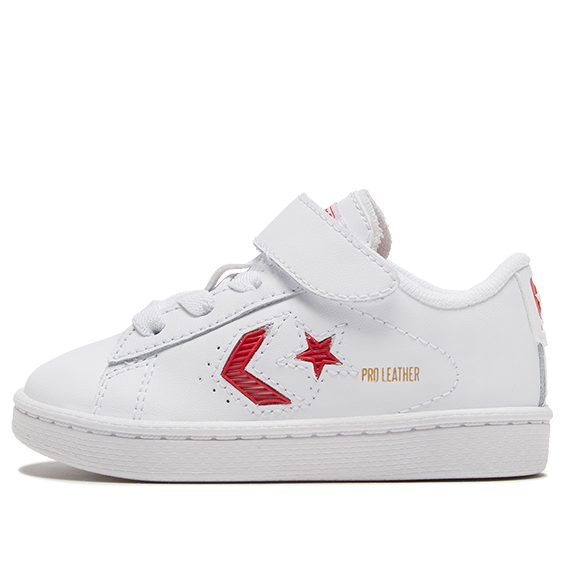 (TD) Converse Pro Leather 'White Red' 768406C