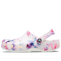(WMNS) Crocs Classic Tie Dye Graphic Clog 'Garnet & Multi' 205453-6TS
