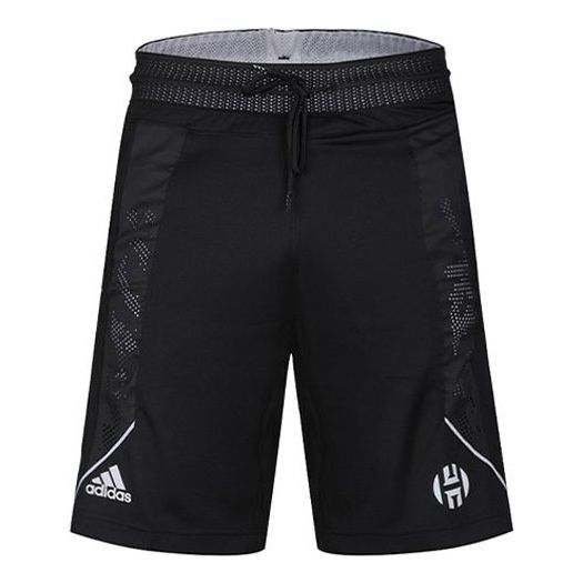 adidas Hrd C365 Slogan Basketball Shorts Men Black DZ0597