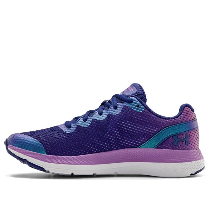 (GS) Under Armour Charged Impulse Frosty Sports Shoes Blue/Purple 3023682-500