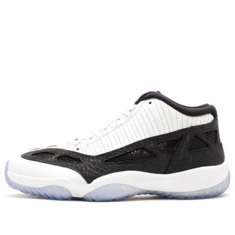 Air Jordan 11 Retro Low IE 'White Black' 306008-100