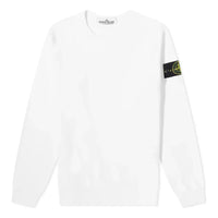 STONE ISLAND Garment Dyed Crew Sweatshirt 'White' 761563750-V0001