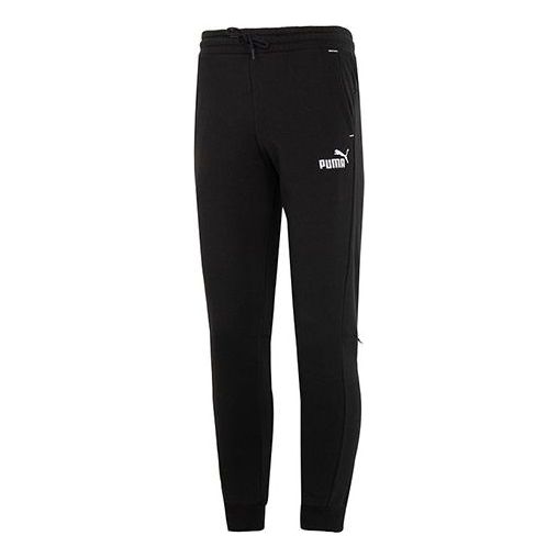 PUMA Power Sweatpants FL Logo 'Black' 672511-01