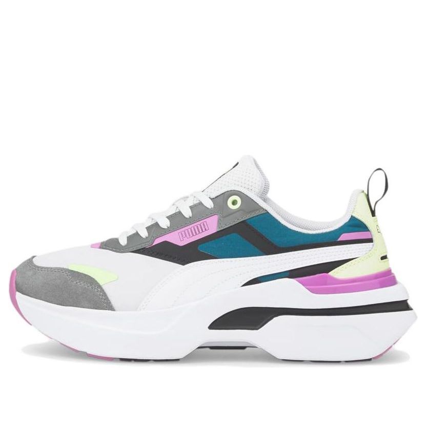 (WMNS) PUMA Kosmo Rider Bright 'White Blue Red' 384858-02