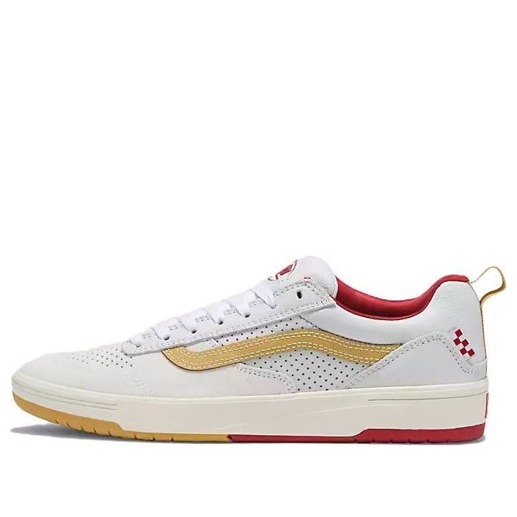 Vans Zahba Vintage Sport Shoes 'White Brown Red' VN0007QQJ5K